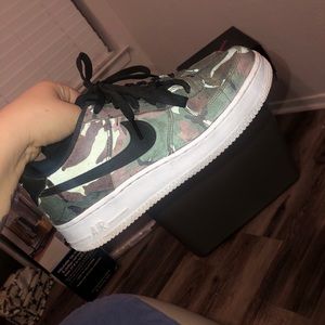 Nike Air Force 1 cameo reflective